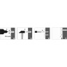 Дозатор жидкого мыла WASSERKRAFT ISEN K-4099 навесной